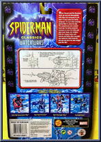 Venom (Sea Snake) from Spider-Man - Classics - Water Wars manufactured by Toy Biz [Back]