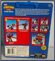Spider-Man (Web Stream) from Spider-Man & Friends - Basic Series manufactured by Toy Biz [Back]