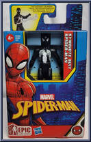 Spider-Man (Symbiote Suit) from Spider-Man - Epic Hero Series manufactured by Hasbro [Front]