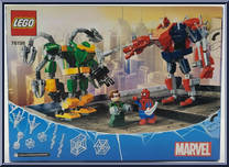 Spider-Man & Doctor Octopus Mech Battle from Spider-Man - Basic Series manufactured by Lego [Back]