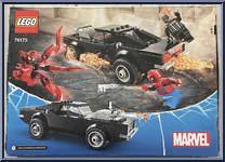 Spider-Man and Ghost Rider vs. Carnage from Spider-Man - Basic Series manufactured by Lego [Back]