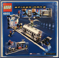 Spider-Man's Train Rescue from Spider-Man - Basic Series manufactured by Lego [Back]