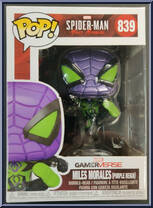 Miles Morales (Purple Reign) from Spider-Man - Miles Morales - Pop! Vinyl Figures manufactured by Funko [Front]