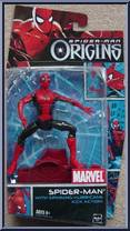 Spider-Man (Hurricane Kick) from Spider-Man Origins - Series 1 manufactured by Hasbro [Front]