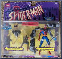 Venom (Stealth) & Spider-Man (Cyborg) Action Figure