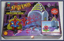 Kingpin's Crime Central  from Spider-Man - PVC Playsets manufactured by Toy Biz [Front]