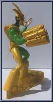 Electro (Yellow) from Spider-Man - Electro-Spark manufactured by Toy Biz [Loose]