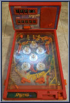Electronic Talking Pinball Game from Spider-Man - Games manufactured by Toy Biz [Loose]