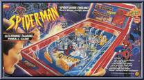 Electronic Talking Pinball Game from Spider-Man - Games manufactured by Toy Biz [Front]