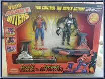 Heavy Hitters Spider-Man vs. Venom from Spider-Man - Heavy Hitters manufactured by Toy Biz [Front]