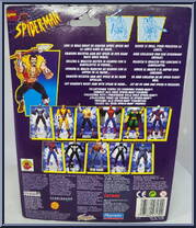 Kraven from Spider-Man - Animated - Series 2 manufactured by Toy Biz [Back]