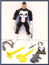 Punisher from Spider-Man - Animated - Series 5 manufactured by Toy Biz [Loose]