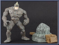 Rampaging Rhino from Spider-Man - Web Trap manufactured by Toy Biz [Loose]