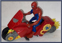 Rip 'n Rev Cycle from Spider-Man - Vehicles manufactured by Toy Biz [Loose]