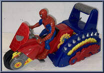 Rip 'n Rev Cycle from Spider-Man - Vehicles manufactured by Toy Biz [Loose]
