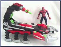 Scorpion Spider Slayer (with Spider-Man) from Spider-Man - Animated - Accessories manufactured by Toy Biz [Loose]
