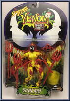 Scream from Spider-Man - Venom - Planet of the Symbiotes manufactured by Toy Biz [Front]