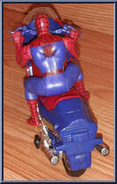 Bump & Go Webcycle from Spider-Man - Vehicles manufactured by Toy Biz [Loose]