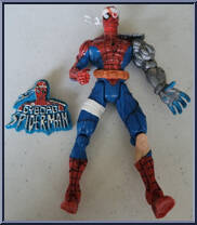 Spider-Man (Cyborg) from Spider-Man - Spider-Wars manufactured by Toy Biz [Loose]