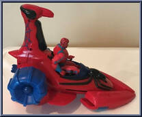 Hydro Jet - Spider-Man from Spider-Man - Motorized manufactured by Toy Biz [Loose]