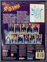 Spider-Man (Spider-Sense) from Spider-Man - Animated - Series 5 manufactured by Toy Biz [Back]