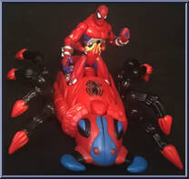 Spider-Man Spider Rider from Spider-Man - Bug Busters (Super) manufactured by Toy Biz [Loose]