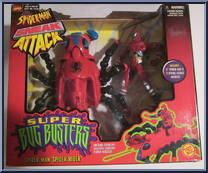 Spider-Man Spider Rider from Spider-Man - Bug Busters (Super) manufactured by Toy Biz [Front]