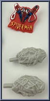 Spider-Man (Web Cannon) from Spider-Man - Animated - Series 6 manufactured by Toy Biz [Loose]