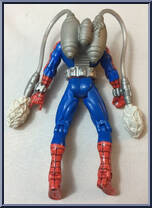 Spider-Man (Web Cannon) from Spider-Man - Animated - Series 6 manufactured by Toy Biz [Loose]