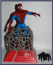 Spider-Man from Spider-Man - Web Trap manufactured by Toy Biz [Loose]
