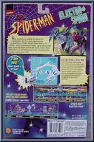 Spider-Man (Electro-Spark) from Spider-Man - Electro-Spark manufactured by Toy Biz [Back]