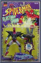 Spider-Man (Electro-Spark) from Spider-Man - Electro-Spark manufactured by Toy Biz [Front]