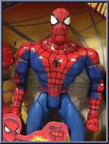 Spider-Man vs Venom from Spider-Man - 13" Big Time Action Hero manufactured by Toy Biz [Front]
