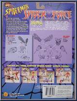 Swarm from Spider-Man - Spider Force manufactured by Toy Biz [Back]