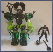 Venom from Spider-Man - Mega Armor manufactured by Toy Biz [Loose]