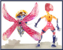 Wasp from Spider-Man - Spider Force manufactured by Toy Biz [Loose]