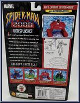 Spider-Man (Web Cannon) from Spider-Man - Web Splashers - Series 2000 - 1 manufactured by Toy Biz [Back]