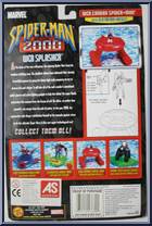 Spider-Man (Web Cannon) from Spider-Man - Web Splashers - Series 2000 - 1 manufactured by Toy Biz [Back]