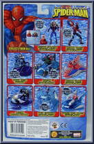 Venom (Ocean Battle) from Spider-Man - Web Splashers - The Amazing manufactured by Toy Biz [Back]