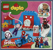 Spider-Man Headquarters from Spidey and his Amazing Friends - Duplo manufactured by Lego [Back]
