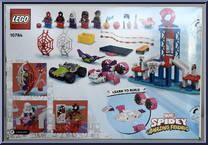 Spider-Man Webquarters Hangout from Spidey and his Amazing Friends - Basic Series manufactured by Lego [Back]