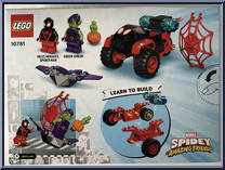 Spider-Man's Techno Trike from Spidey and his Amazing Friends - Basic Series manufactured by Lego [Back]