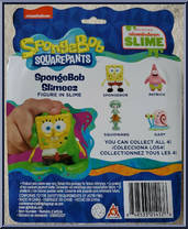 Patrick from Spongebob Squarepants - Slimeez manufactured by Alpha Group [Back]