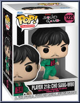 Player 218: Cho Sang-Woo from Squid Game - Pop! Vinyl Figures manufactured by Funko [Front]