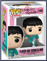 Player 456: Seong Gi-Hun (Kicking Jegi) from Squid Game - Pop! Vinyl Figures manufactured by Funko [Front]