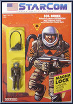 Sgt. Borek from Starcom - Starmada Invasion manufactured by Coleco [Front]
