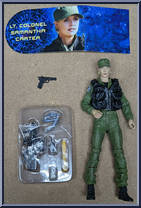 Lt. Colonel Samantha Carter from Stargate SG-1 - Series 2 manufactured by Diamond [Loose]
