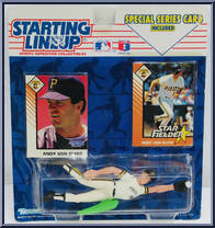 Andy Van Slyke from Starting Lineup - Baseball - 1993 Series manufactured by Kenner [Front]