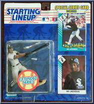 Bo Jackson (Extended) from Starting Lineup - Baseball - 1993 Series manufactured by Kenner [Front]