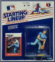 Bret Saberhagen (Royals) from Starting Lineup - Baseball - 1988 Series manufactured by Kenner [Front]